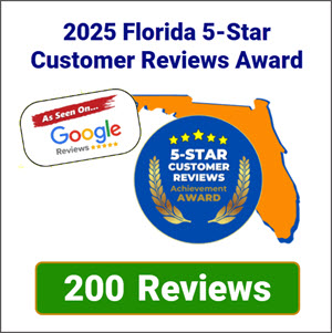 Florida Biz Spotlight-200 Google Reviews Milestone